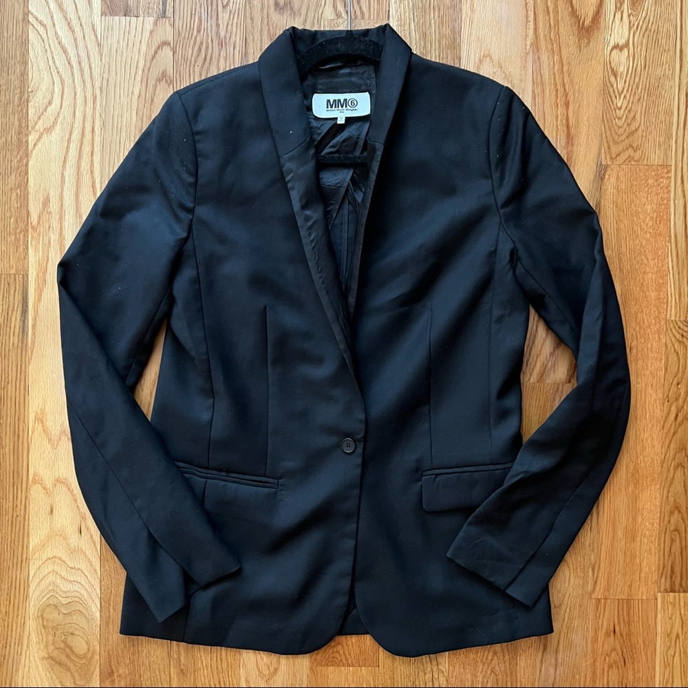 MM6 Maison Martin Margiela Black Women's Blazer | Size 6